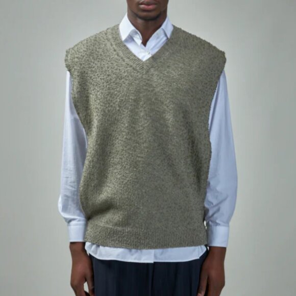 BNWT SS25 MAISON MARGIELA KNIT STOLE VEST S - Picture 1 of 13